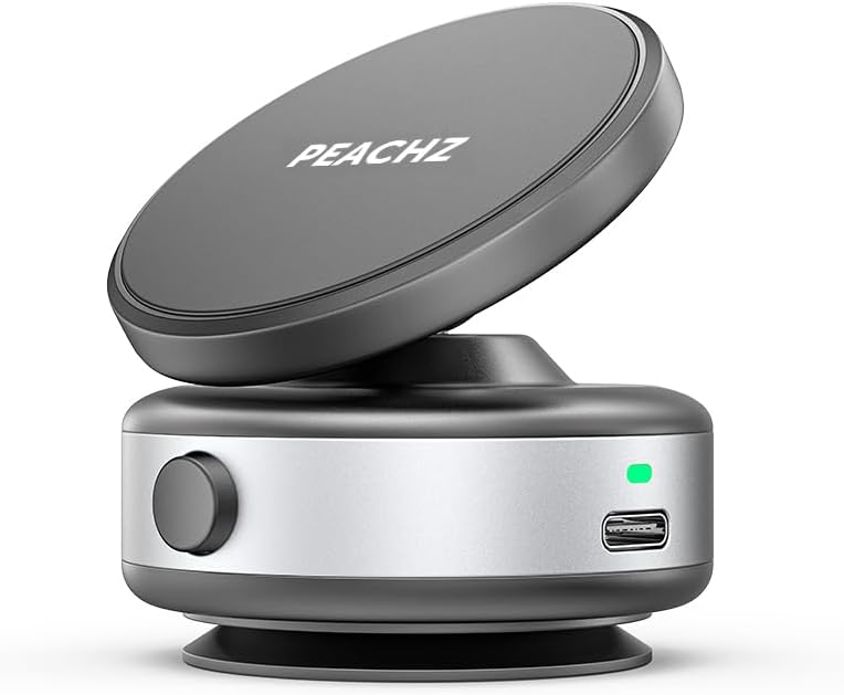 Peachz Electric Suction Phone Holder MagSafe