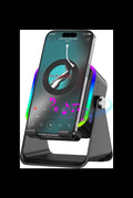 Wireless Induction Speaker 5 in 1 Bluetooth Speaker with Phone Stand
