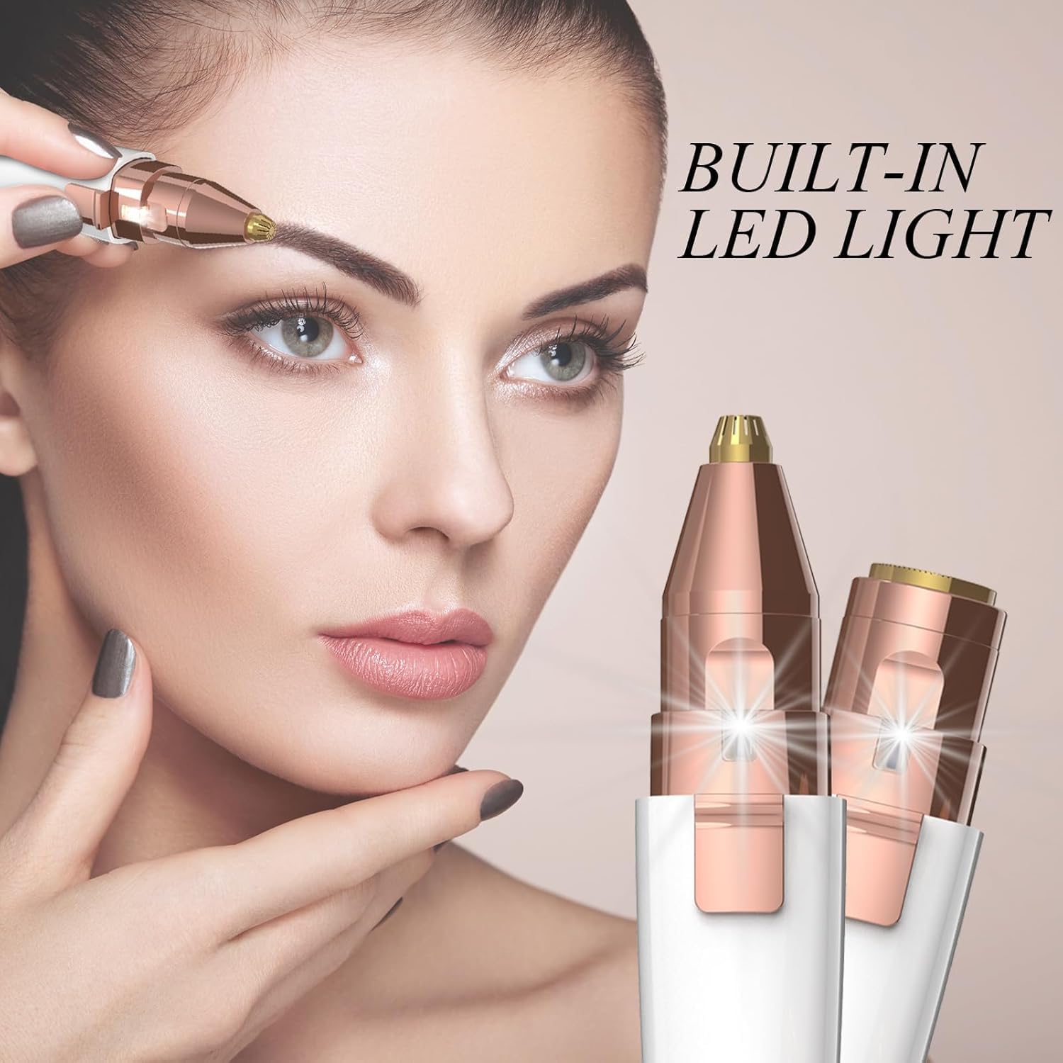 Professional Ladies Eyebrow Trimmer,Battery Operator