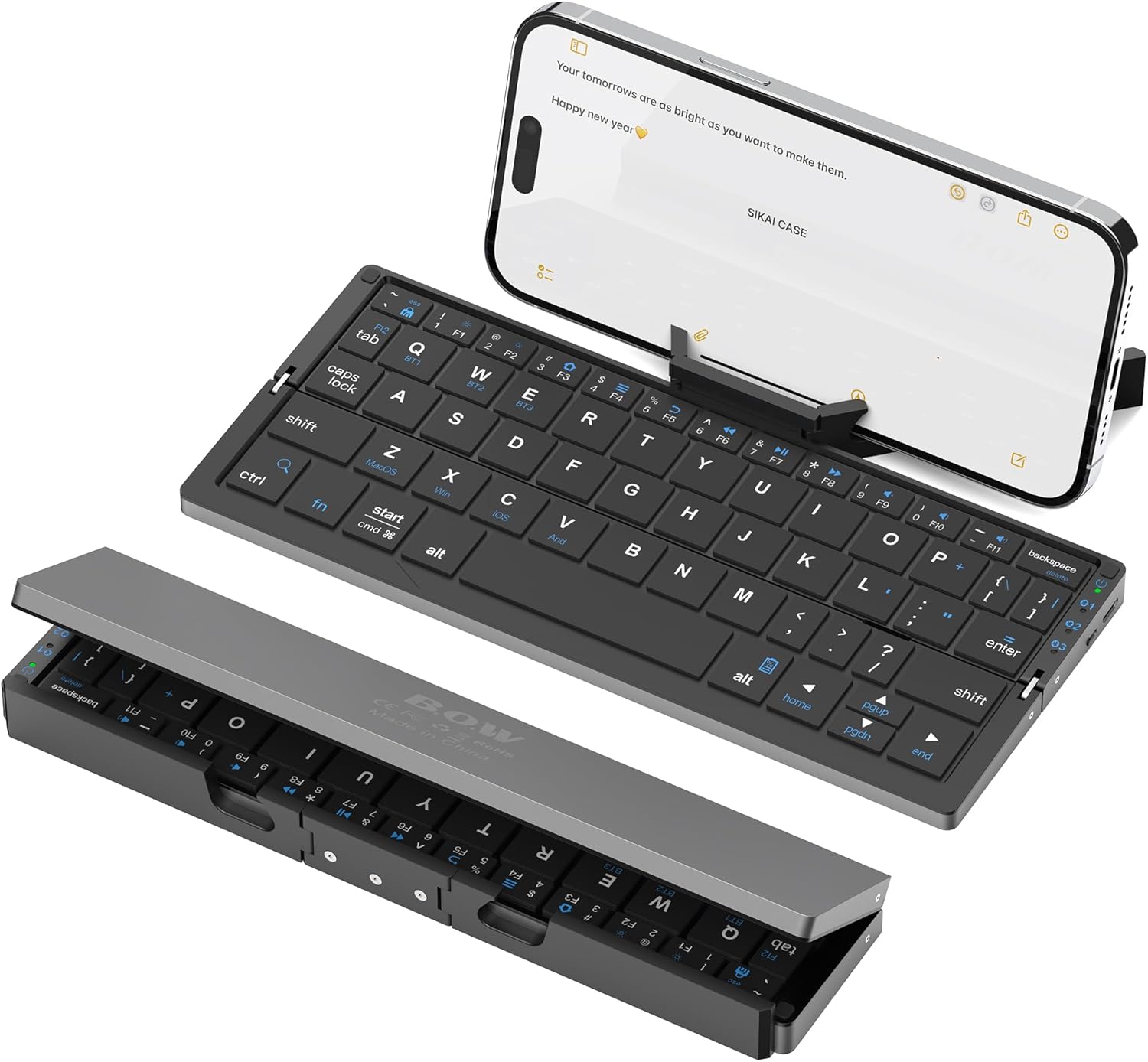 Mini Foldable Bluetooth Keybord