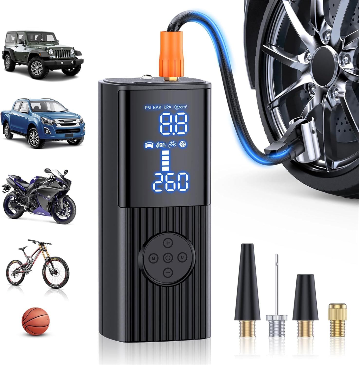 Tire Inflator Air Compressor